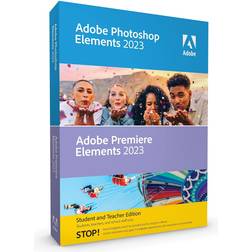 Adobe Photoshop 2023 & Premiere Elements 2023 Student/Teacher Edition