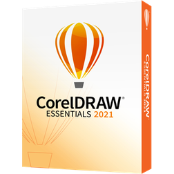 Corel DRAW Essentials 2021 Window