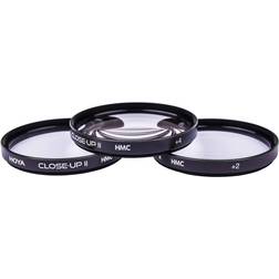 Hoya 82mm HMC Close-Up Filter Set II, Includes 1, 2 and 4 Diopter Filters