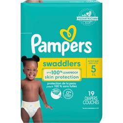 Pampers Swaddlers Active Baby Diapers Size 5 19pcs