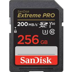 SanDisk Extreme PRO 256GB UHS-I U3 SDXC Memory Card