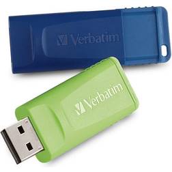Verbatim 6Store 'n' Go USB Flash Drive, 2 pk