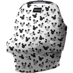 Milk Snob Multi-Use Mickey Sketch Car Seat Cover In Black/white white
