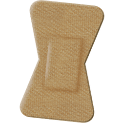Medline Comfort Cloth Woven Fingertip Bandages, 2" 1/2", Neutral, Box Of 100