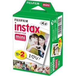 Fujifilm INSTAX Mini 9 Instant Film 2 Pack 20 SHEETS (White) For instax Mini 9 Cameras