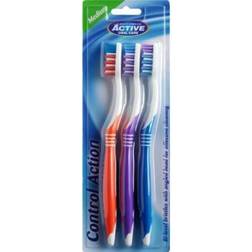 Active Oral Care Control Toothbrushes Medium 3