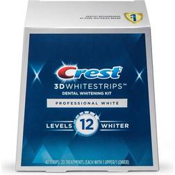 Crest 3D White Whitestrips Professional White Dental Whitening Kit 40-pack