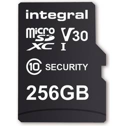 Integral Micro SD Card for Dash Cam Security Cam 4K Video V30 U3 High Endurance card 256GB