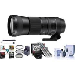 Sigma 150-600mm F5-6.3 DG OS HSM Contemporary Lens Nikon w/Free