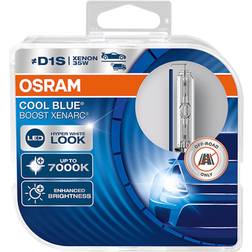Osram Xenarc Cool Blue Boost D1S Xenon Car Headlight Bulbs (Twin) 66140CBB-HCB