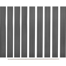 vidaXL Replacement Fence Boards 9 WPC
