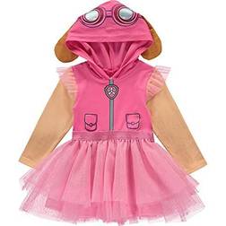 Paw Patrol Skye Costume Halloween Long Sleeve Hooded Dress for Toddler Girls 12 Months Pink
