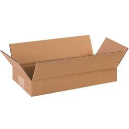 Flat Corrugated Boxes 14"x6"x2" 25-pack