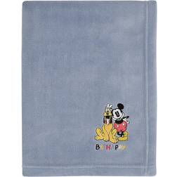 Disney Mickey and Friends Be Happy Applique Baby Blanket