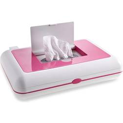 Prince Lionheart Travel Friendly Portable Baby Compact Wipe Warmer Pink with Car Adaptor