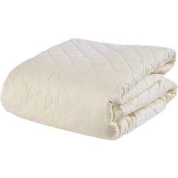 Sleep & Beyond Myprotector 2-In-1 Wool Crib Mattress Protector Ivory Crib