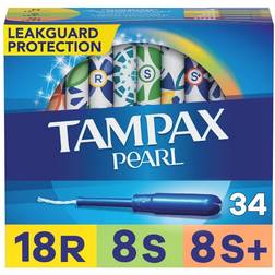 Tampax Pearl Triple Regular/Super/Super Plus Unscented 34-pack
