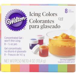 Wilton Icing Colors .5oz 8/Pkg-Assorted Colors Cake Decoration