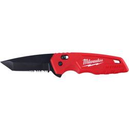 Milwaukee Fastback 8-1/4 in. Spring Assisted Pocket Knife Red