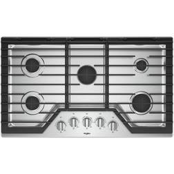 Whirlpool 36 Gas Cooktop with AccuSimmer Burner