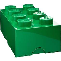 Room Copenhagen 028 - LEGO Dark Green 2x4 Storage Brick