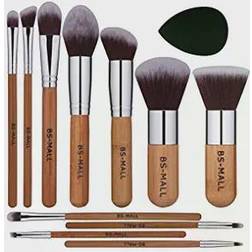 BS-MALL Synthetic Bamboo Makeup Brush Set