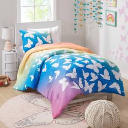 Mi Zone Kids Full/Queen Zara Rainbow Comforter Set Blue/Purple