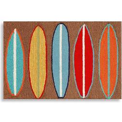 Liora Manne Frontporch Surfboards Rectangle Accent Rug 2'5'' x 4'