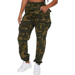 Fashion Nova Cadet Kim Oversized Pants - Camo