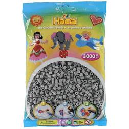 Hama Beads Midi - 3000 pcs Grey