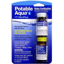 Coleman Potable Aqua Plus Water Purification Tablets 50pcs