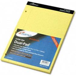 Staples Double Sheets Pad, College/Medium, 8