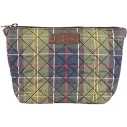 Barbour Quilted Multicoloured Twill Wash Bag