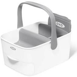 OXO Travel Diaper Caddy with Changing Mat Gray