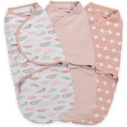SwaddleMe Summer Infant Original 3-Pack Small Coral Days