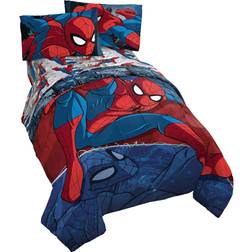 Marvel Spiderman Burst 4 Piece Twin Bed Set