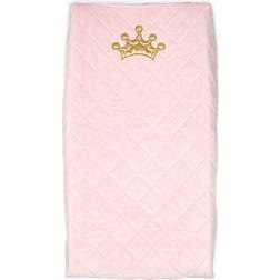 Boppy Changing Pad Cover Pink Royal Princess Minky Fabric