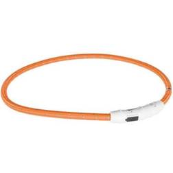 Trixie Collar Usb Flash Light Ring Orange l_xl: