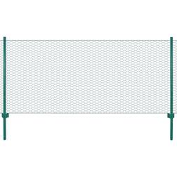 Be Basic Wire Mesh Fence with Posts Steel