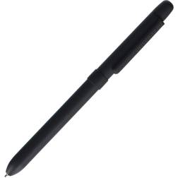 Dual Pen Medium Pt. Pen/.5mm Pencil Eraser Black/Red Ink