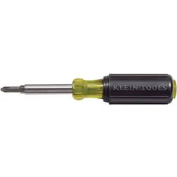 Klein Tools 5-in-1 Screwdriver/Nut Driver- Cushion Grip