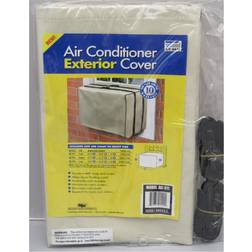 AC-Safe Small Air Conditioner Exterior Cover, Beige/Bisque