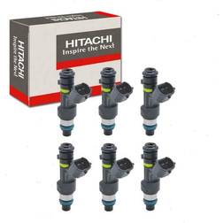 Hitachi 6 pc FIJ0026 Fuel Injectors
