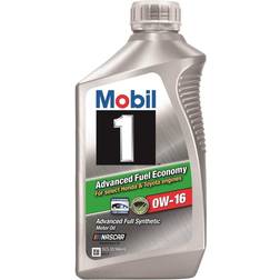 Mobil 1 0W16 Advanced Fuel Economy Synthetic Motor Oil