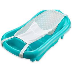 The First Years Sure Comfort Deluxe Newborn-To-Toddler Tub In Aqua Aqua Newborn