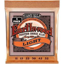 Ernie Ball Light Earthwood 11-52 Gauge