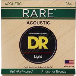 DR Strings Rare Phosphor­ Bronze AcousticHex Core 12-54