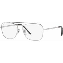 Ray-Ban RB3636V New Caravan in Silver Silver 58-15-140