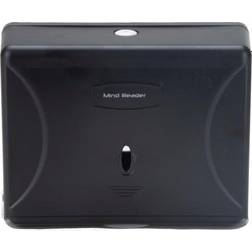 Mind Reader Multi-Fold Towel Dispenser, Towel W 14 H, Black