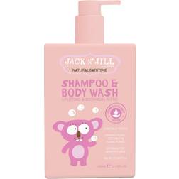 Jack N’ Jill Natural Bathtime Shampoo & Body Wash Shampoo and Shower Gel for Kids 300 ml